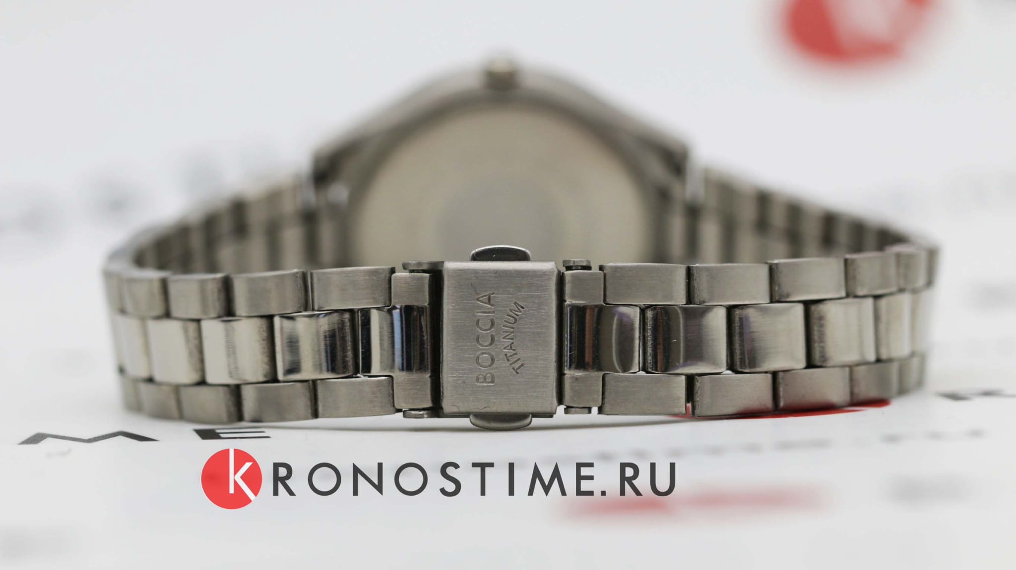 Boccia Titanium Boccia Titanium 3324-01 кварцевые женские часы часы крупный план перламутровый циферблата