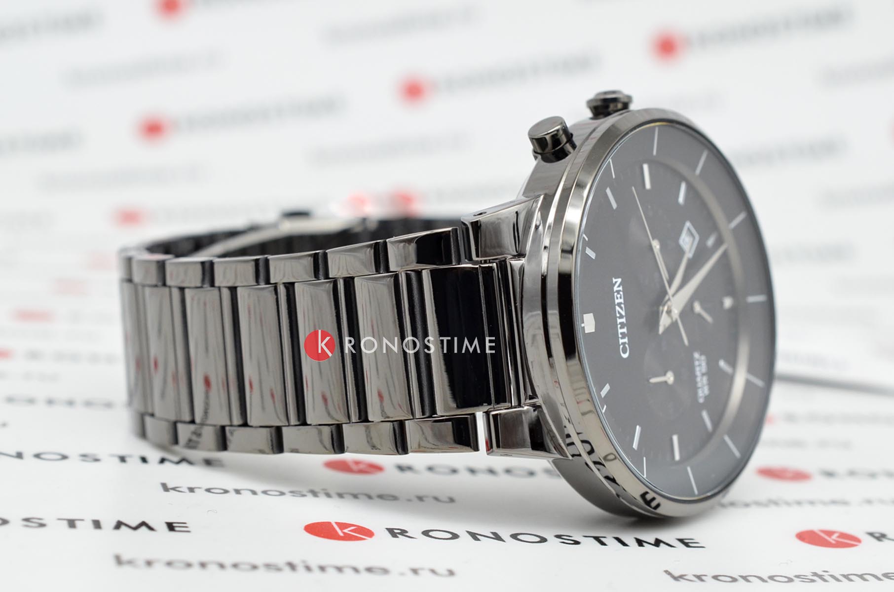 Citizen Citizen Chronograph AN8227-53H мужские часы черный циферблат на запястье
