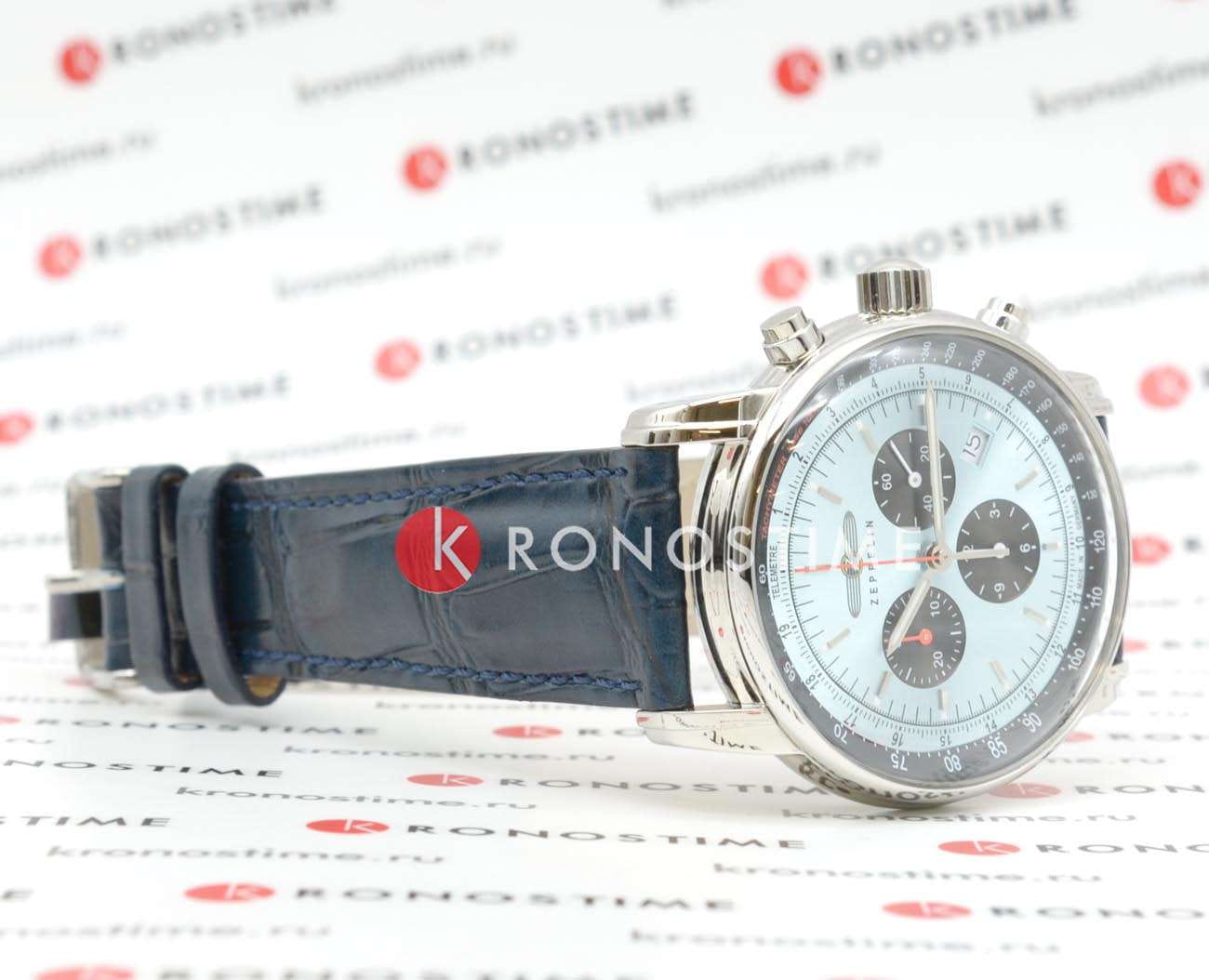 Оригинальные часы Zeppelin Zeppelin LZ14 Marine 88862 кварцевые калибр механизма ronda 5030d общий вид