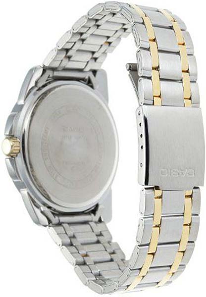 Casio Casio Collection MTP-1314SG-1AVDF (MTP-1314SG-1A), collection япония мужские часы на браслете сталь с ip покрытием боковой вид