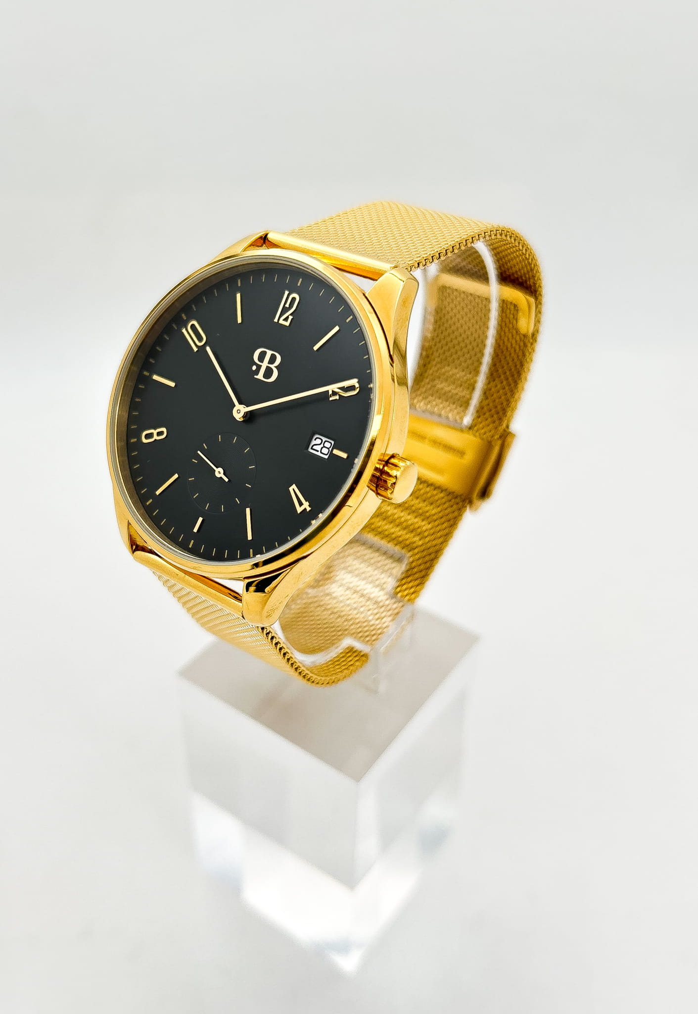 Русское Время Русское Время 3506050 мужские часы черный циферблат на запястье