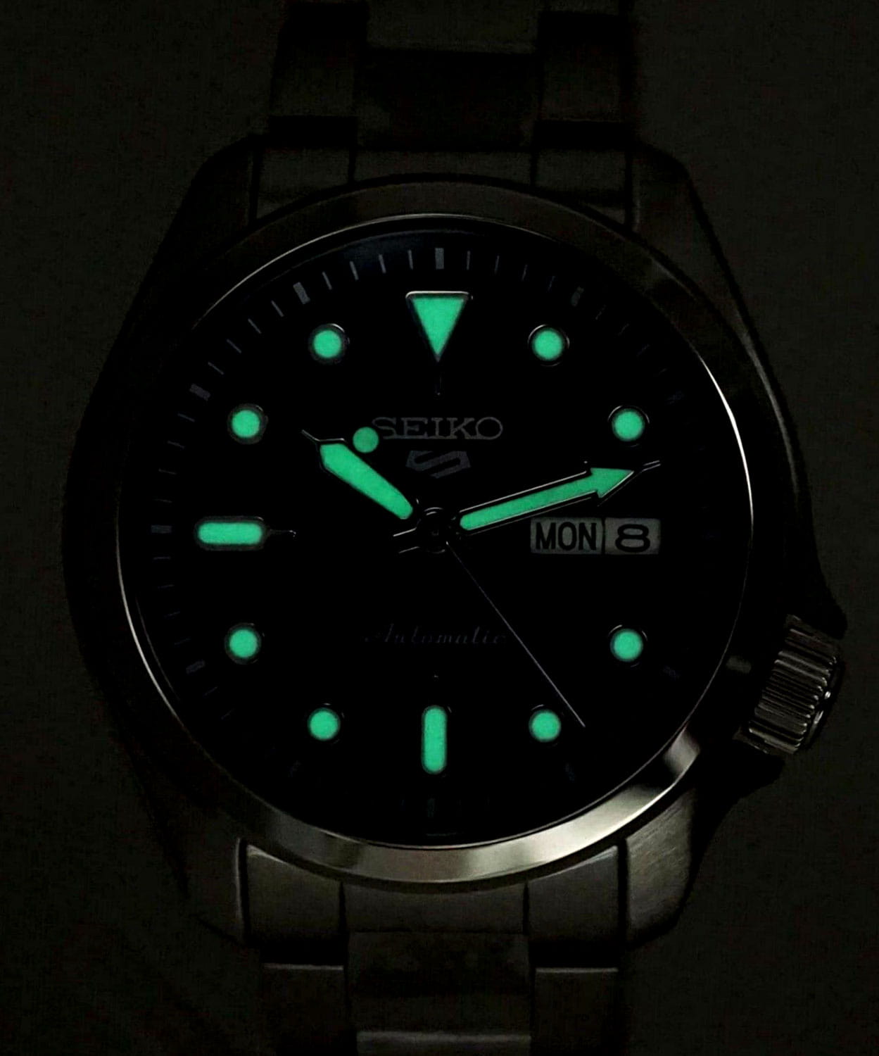 Seiko Seiko 5 Sports SRPE51K1 мужские часы серый циферблат на запястье