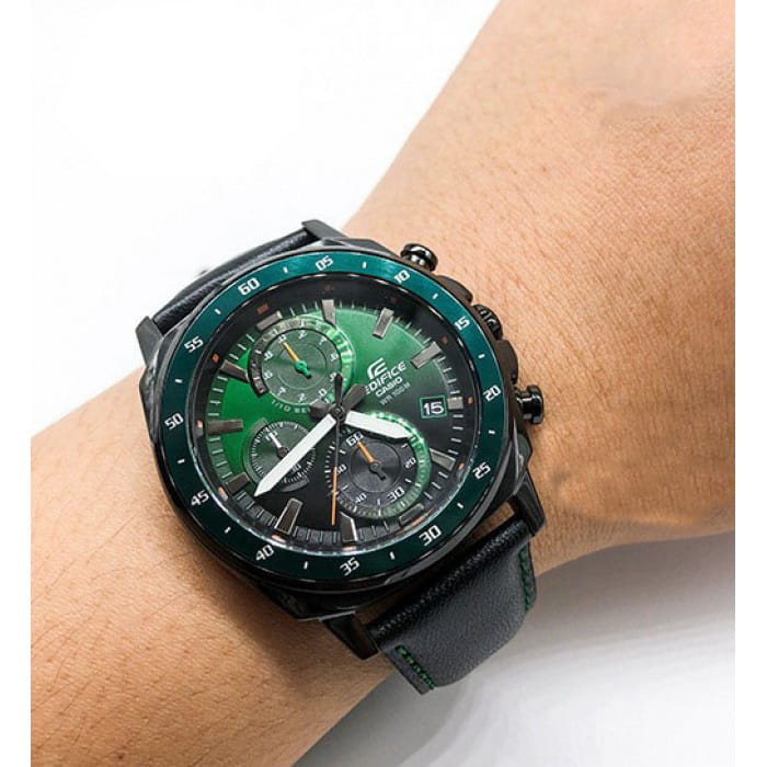Casio Casio Edifice EFV-600CL-3AVUDF (EFV-600CL-3A) EFV, наручные мужские часы фото под углом