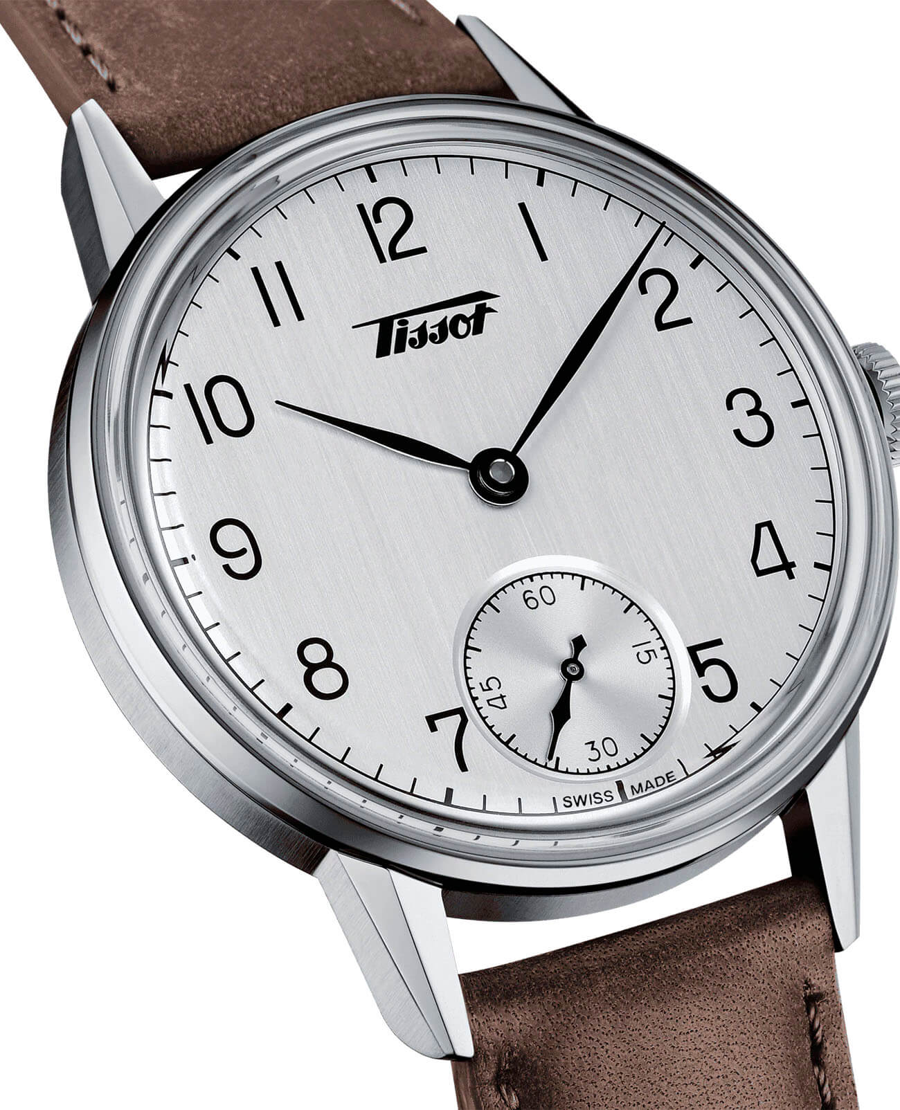 Tissot Tissot Heritage Petite Seconde T119.405.16.037.01, t-heritage швейцария мужские часы на браслете кожаный боковой вид