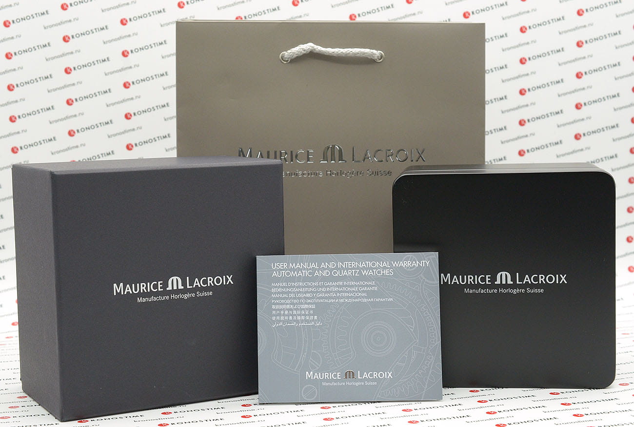 Оригинальные часы Maurice Lacroix Maurice Lacroix Eliros Date 40mm Limited Edition EL1118-SS001-520-6 кварцевые калибр механизма  общий вид