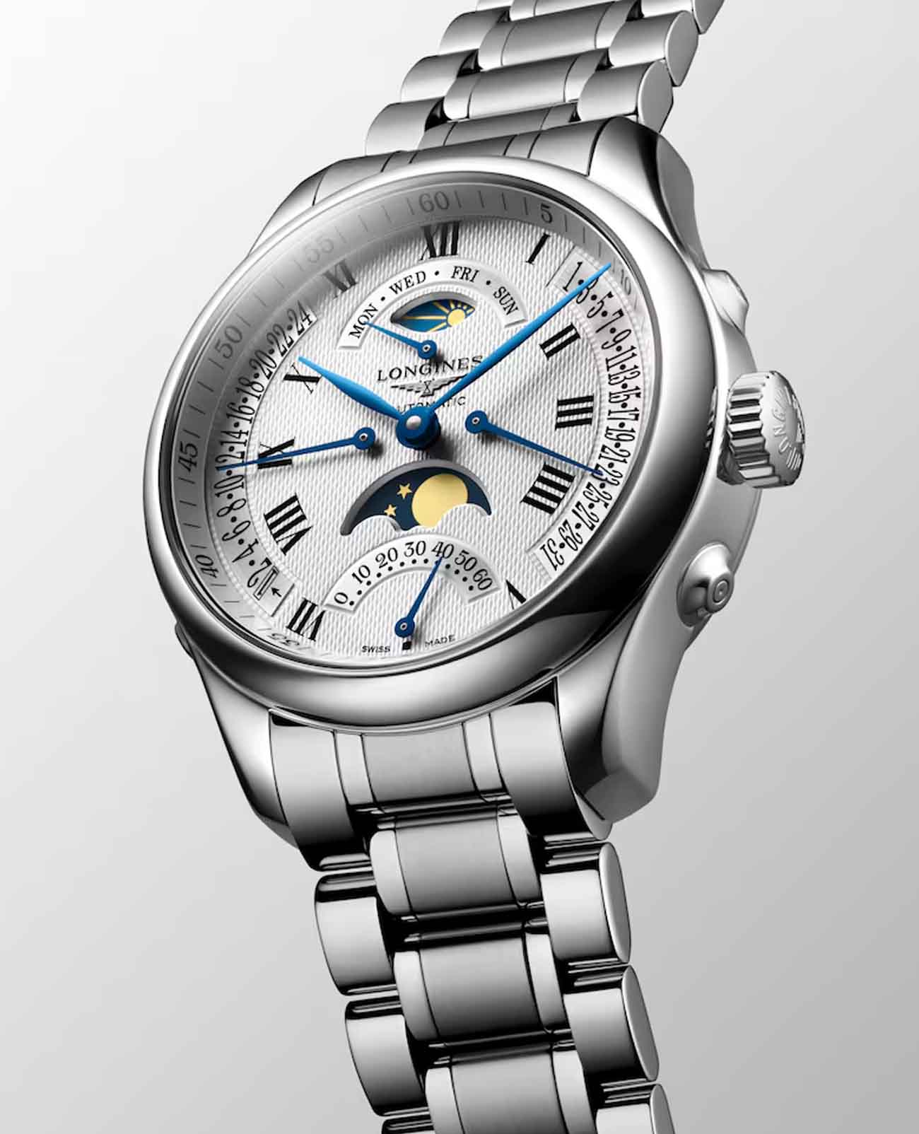 Longines Longines Master Collection L2.738.4.71.6 женские часы серебристый циферблат на запястье