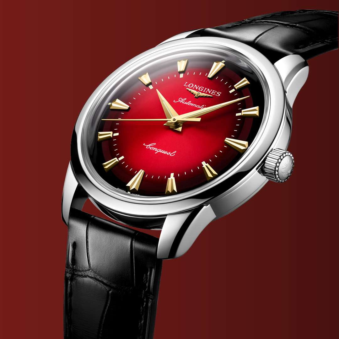 Оригинальные часы Longines Longines Heritage Classic L1.651.4.09.2 механические калибр механизма l888.5 общий вид