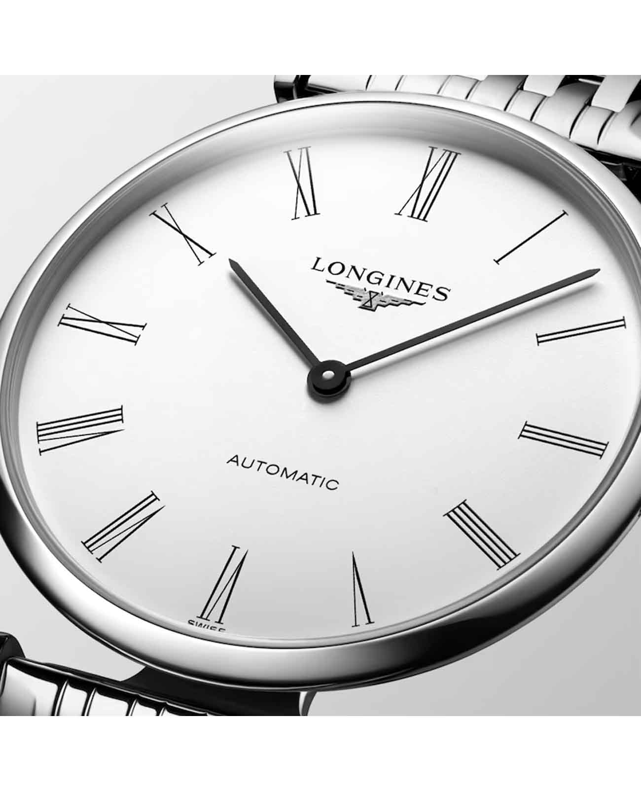 Longines Longines La Grande Classique L4.908.4.11.6 женские часы белый циферблат на запястье