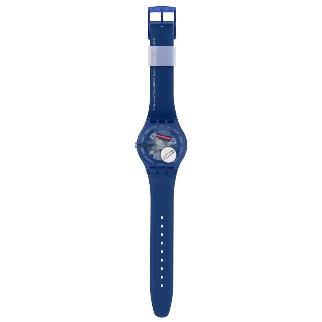 Оригинальные часы Swatch Swatch New Gent Biosourced SO29Z136 кварцевые калибр механизма  общий вид