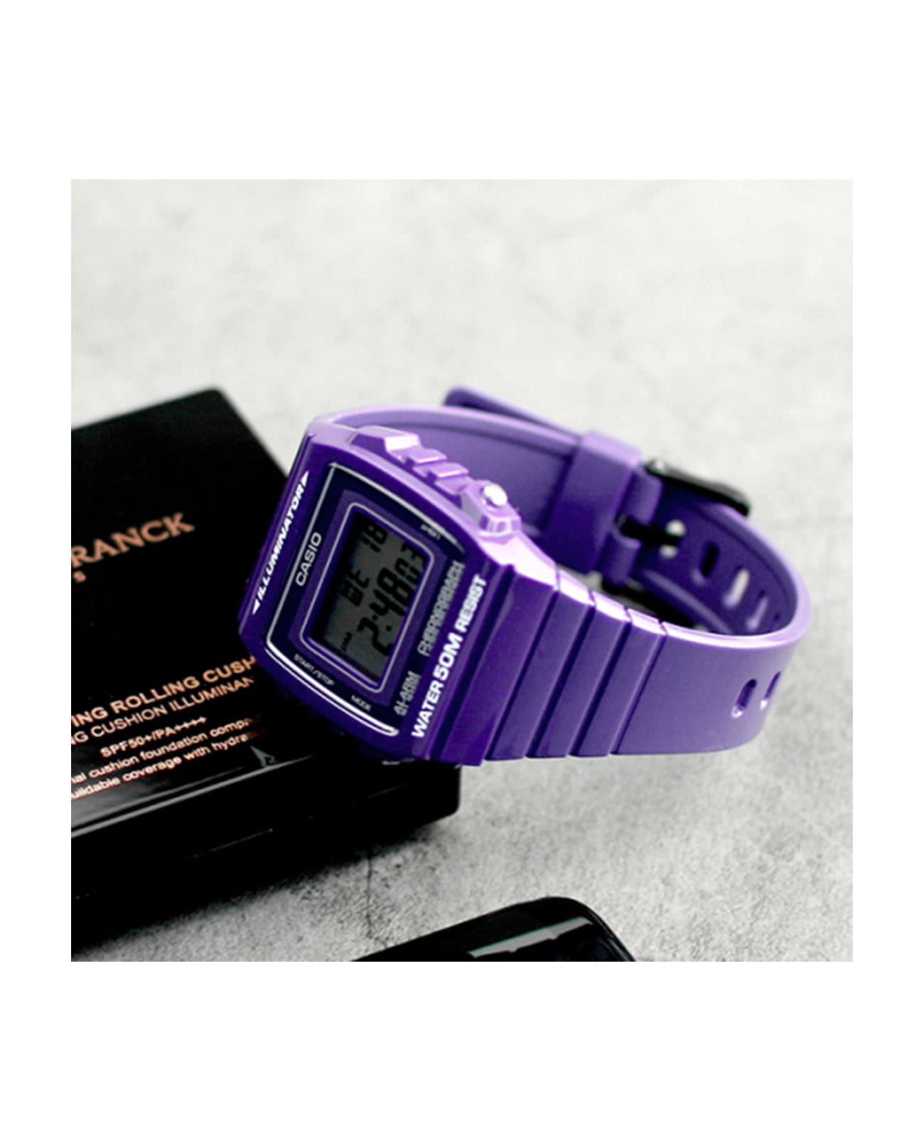 Casio Casio Collection W-215H-6A мужские часы  циферблат на запястье