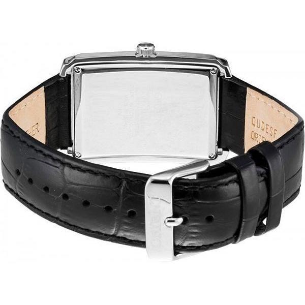 Orient Orient UNEJ004W (FUNEJ004W), classic automatic япония мужские часы на браслете кожа + текстиль боковой вид