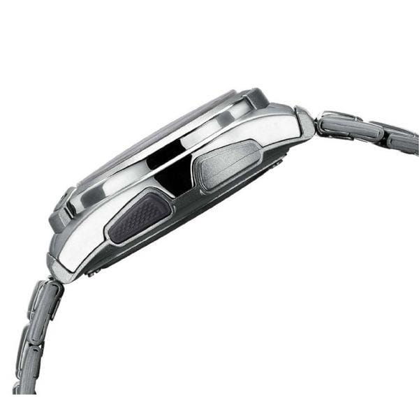 Casio Casio Illuminator AQ-180WD-2A, illuminator япония мужские часы на браслете нержавеющая сталь боковой вид