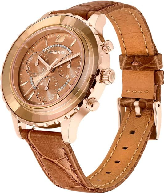 Оригинальные часы Swarovski Swarovski Octea Lux Chrono 5632260 кварцевые калибр механизма  общий вид