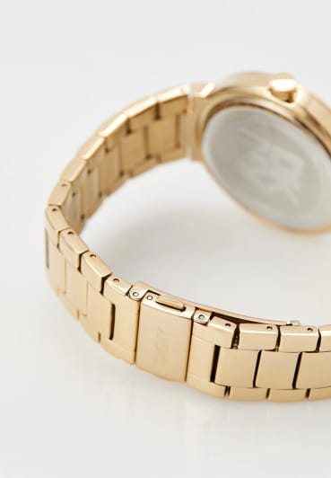 DKNY DKNY Eastside Maxi DK1L022M0035,  сша женские часы на браслете нержавеющая сталь с ip-покрытием боковой вид