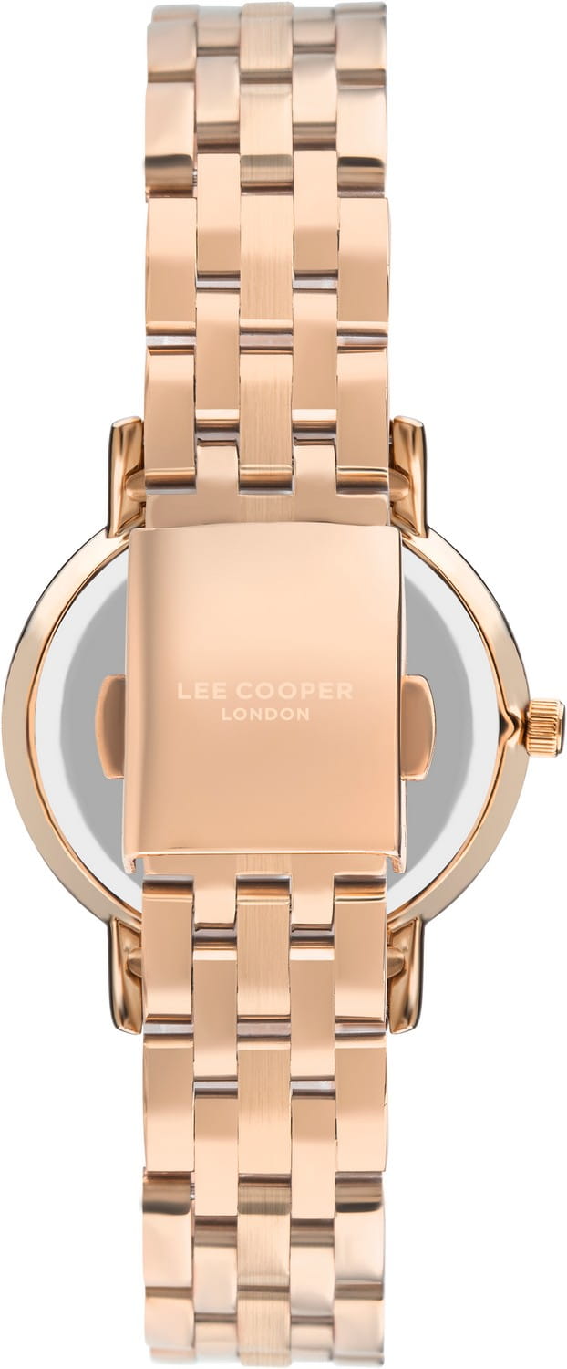 Lee Cooper Lee Cooper LC07503.420,  англия женские часы на браслете нержавеющая сталь с ip-покрытием боковой вид