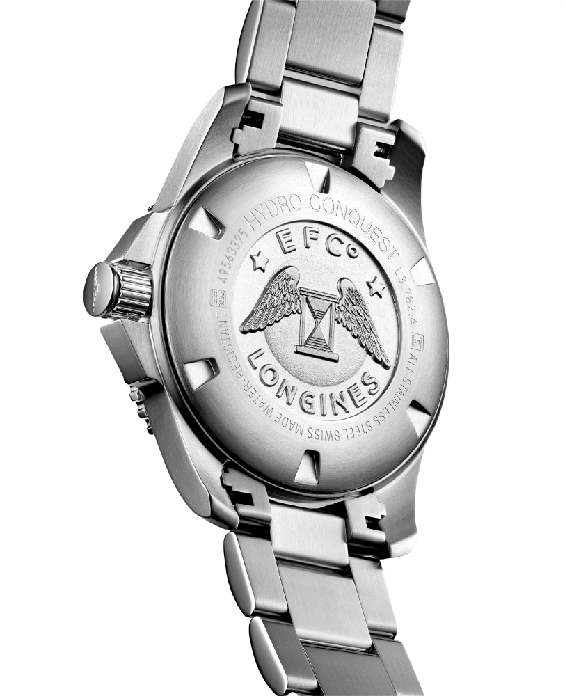 Longines Longines HydroConquest L3.883.4.56.6 , наручные мужские часы фото под углом