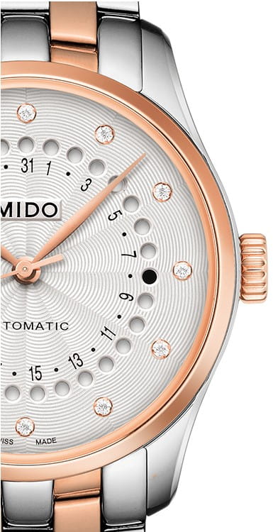 Mido Mido Belluna II M024.207.22.036.00 , наручные женские часы фото под углом