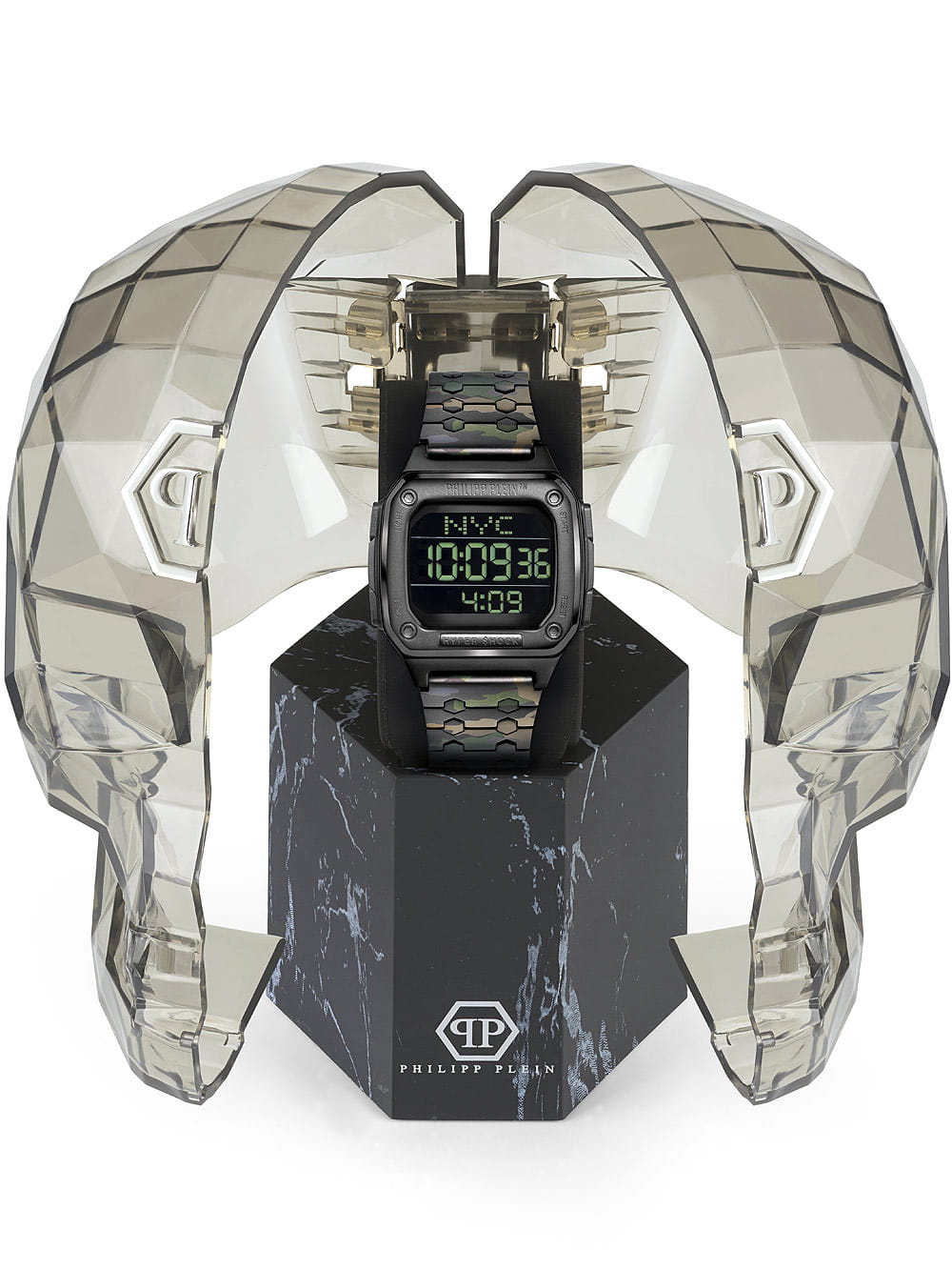 Оригинальные часы Philipp Plein Philipp Plein Hyper Shock PWHAA0921 кварцевые калибр механизма  общий вид