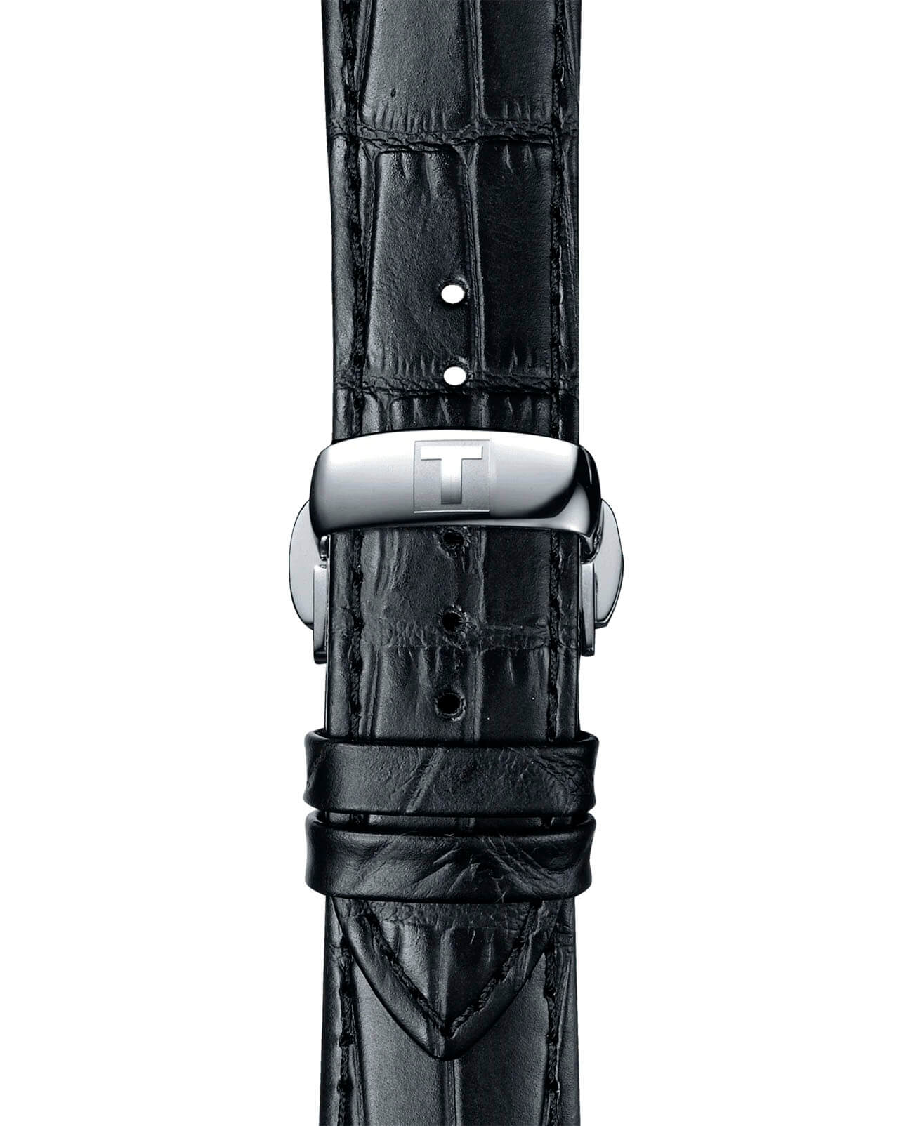 Tissot Tissot Chemin des Tourelles Powermatic 80 T099.407.16.447.00, t-classic швейцария мужские часы на браслете кожаный боковой вид