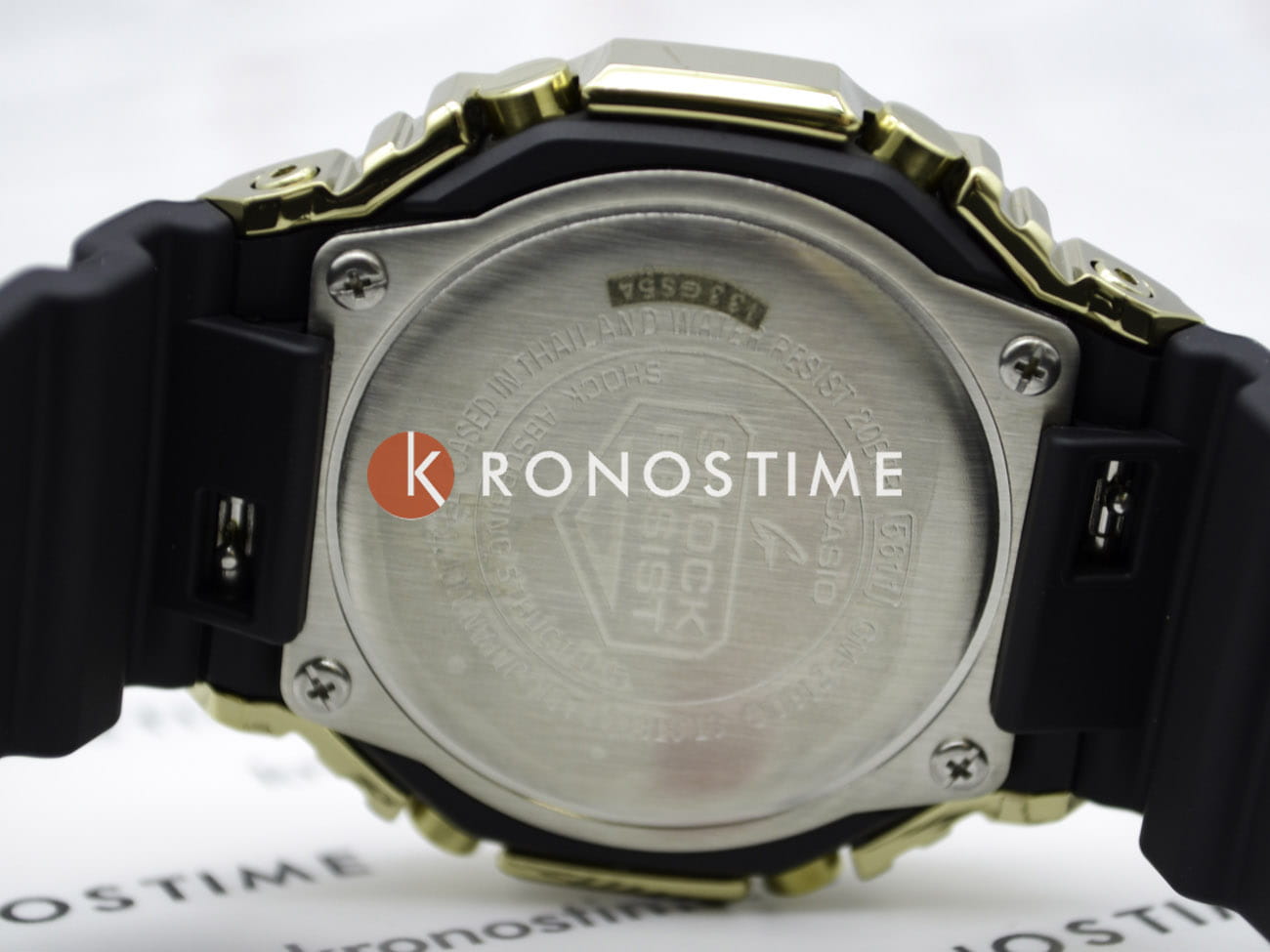 Casio Casio G-Shock GM-2100G-1A9DR (GM-2100G-1A9) g-shock с черный ремешком