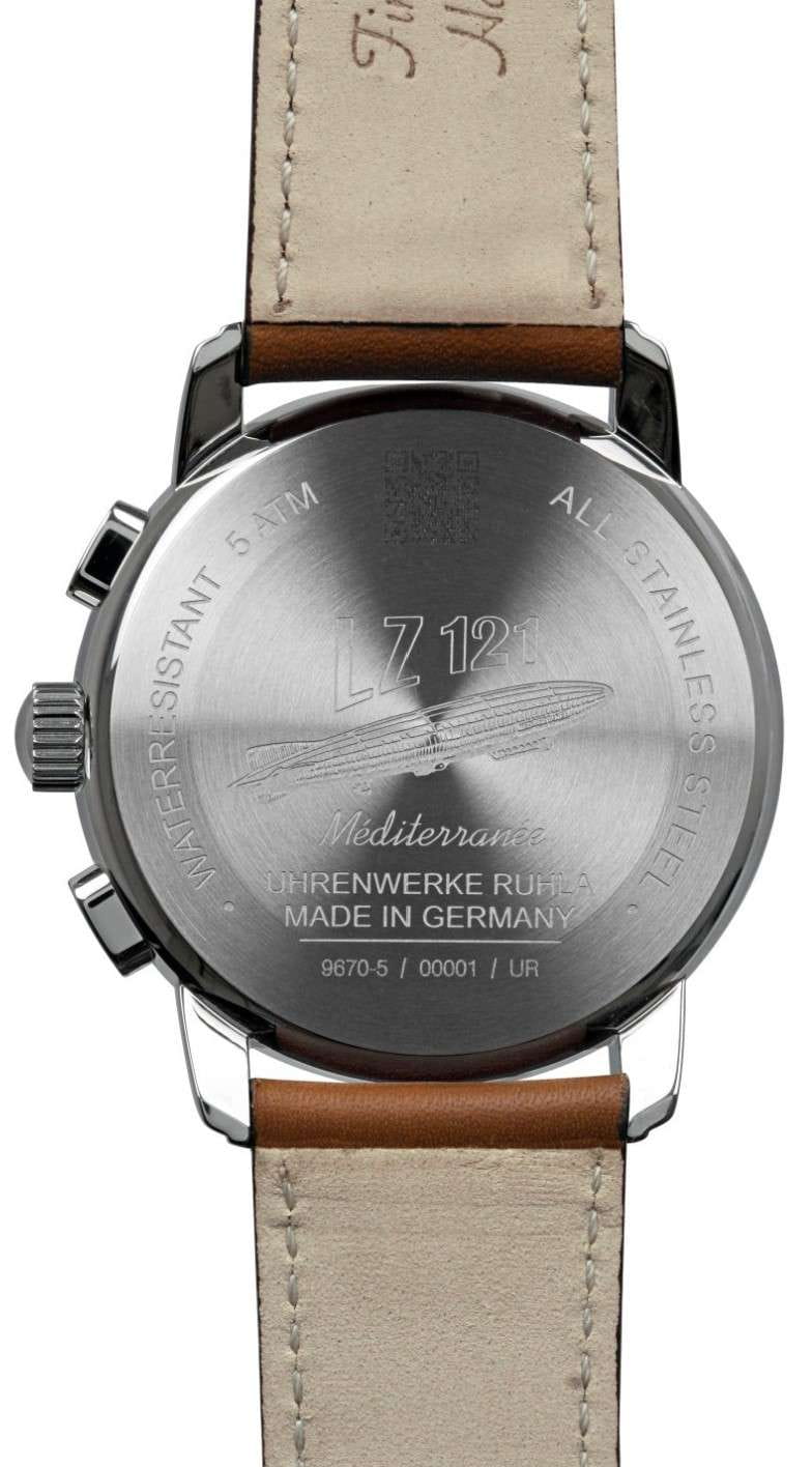 Zeppelin Zeppelin 100 Years Zeppelin of Mediterranee 96705 , наручные мужские часы фото под углом