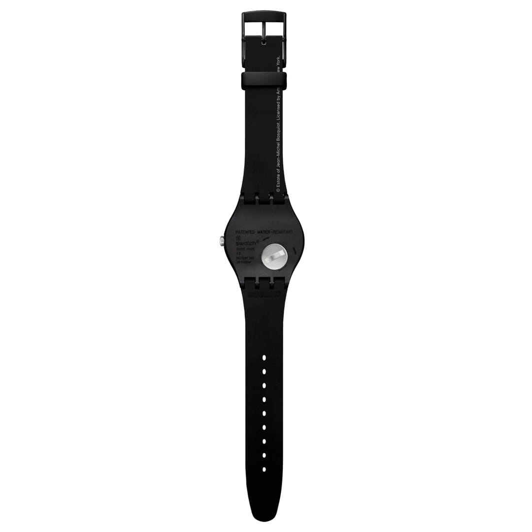 Swatch Swatch New Gent SUOZ355, gent швейцария женские часы на браслете силикон боковой вид