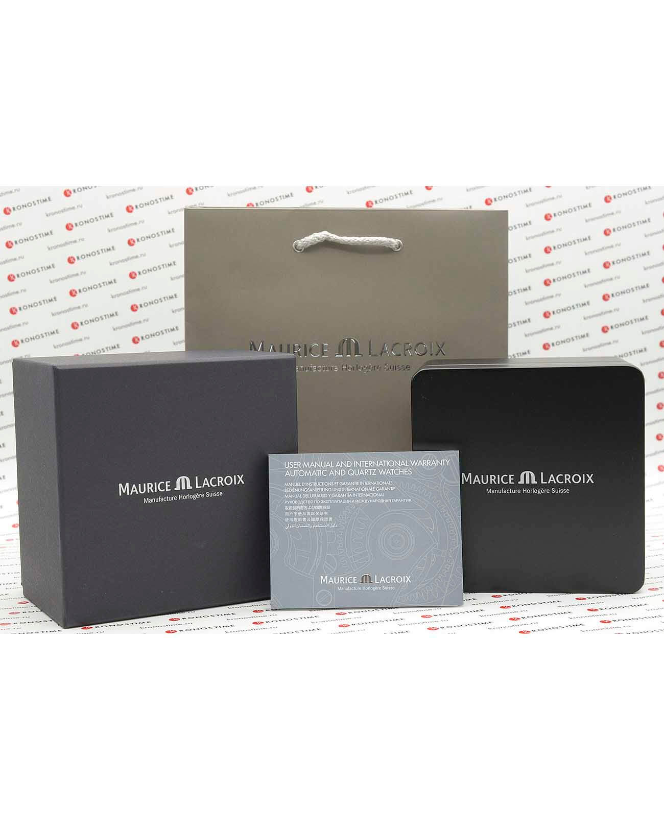 Maurice Lacroix Maurice Lacroix Aikon Automatic AI6006-PVY13-170-2, aikon швейцария женские часы на браслете сталь c pvd покрытием боковой вид