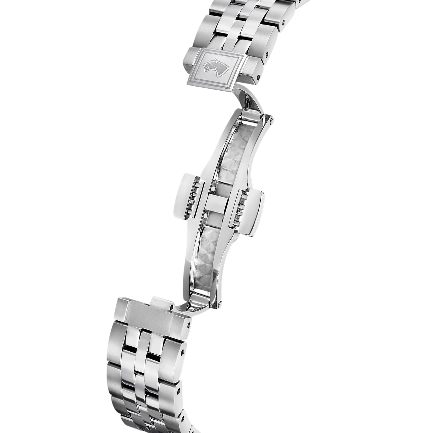 Jaguar Jaguar Automatic Open Heart J994/3,  швейцария женские часы на браслете нержавеющая сталь боковой вид