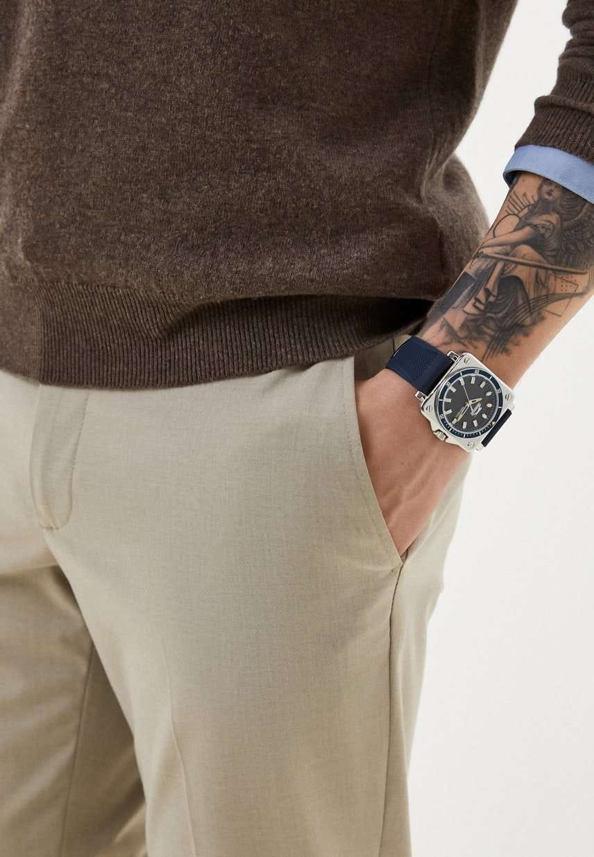 Slazenger Slazenger SL.09.2233.1.03  - задняя крышка металл сталь корпуса, англия часы