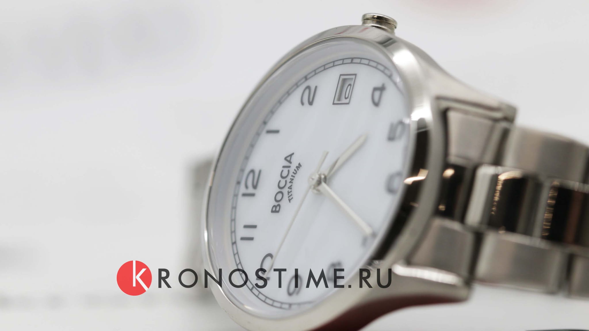 Boccia Titanium Boccia Titanium 3324-01  - задняя крышка титан металл корпуса, германия часы