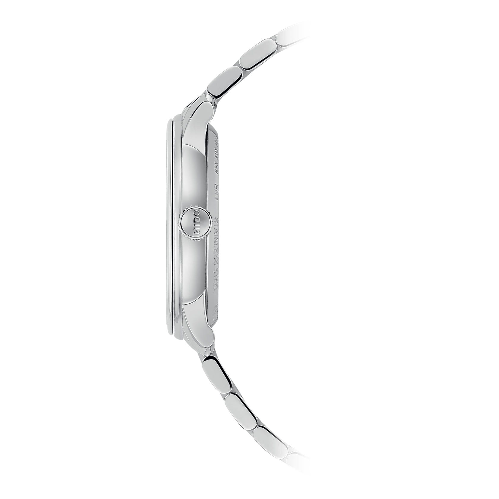 Mido Mido Baroncelli Heritage Lady M027.207.11.016.00, baroncelli швейцария женские часы на браслете нержавеющая сталь боковой вид