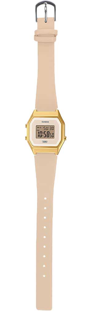 Casio Casio Vintage LA680WEGL-4EF женские часы  циферблат на запястье