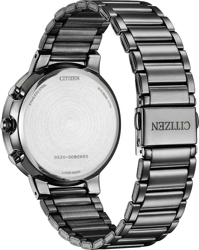 Citizen AN8227-53H мужские часы застежка крупным планом