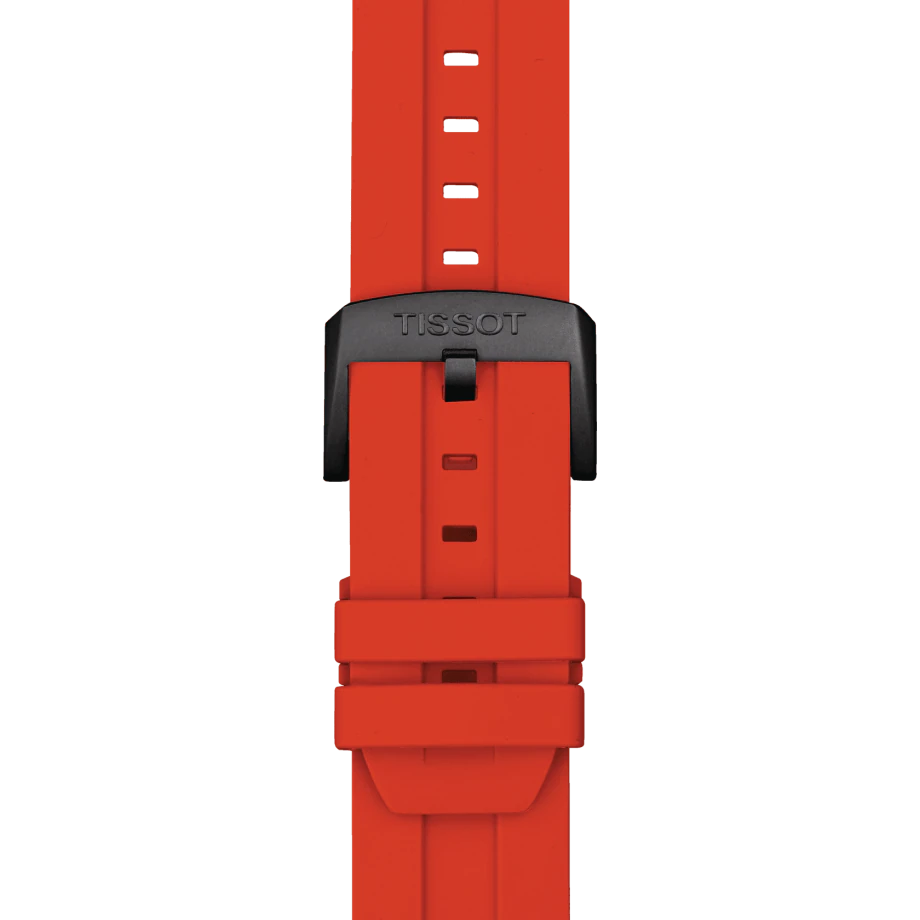 Tissot T1354173705104 мужские часы застежка крупным планом