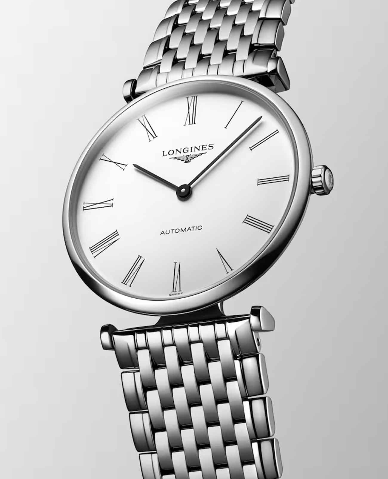 Longines Longines La Grande Classique L4.908.4.11.6, la grande classique швейцария женские часы на браслете нержавеющая сталь боковой вид