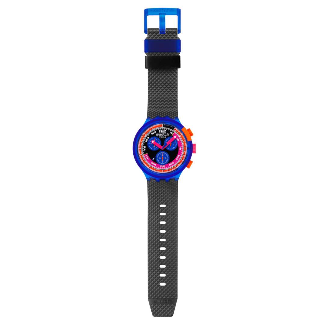 Swatch Swatch Big Bold Chrono Biosourced SB06N102, big bold швейцария мужские часы на браслете биоматериал боковой вид