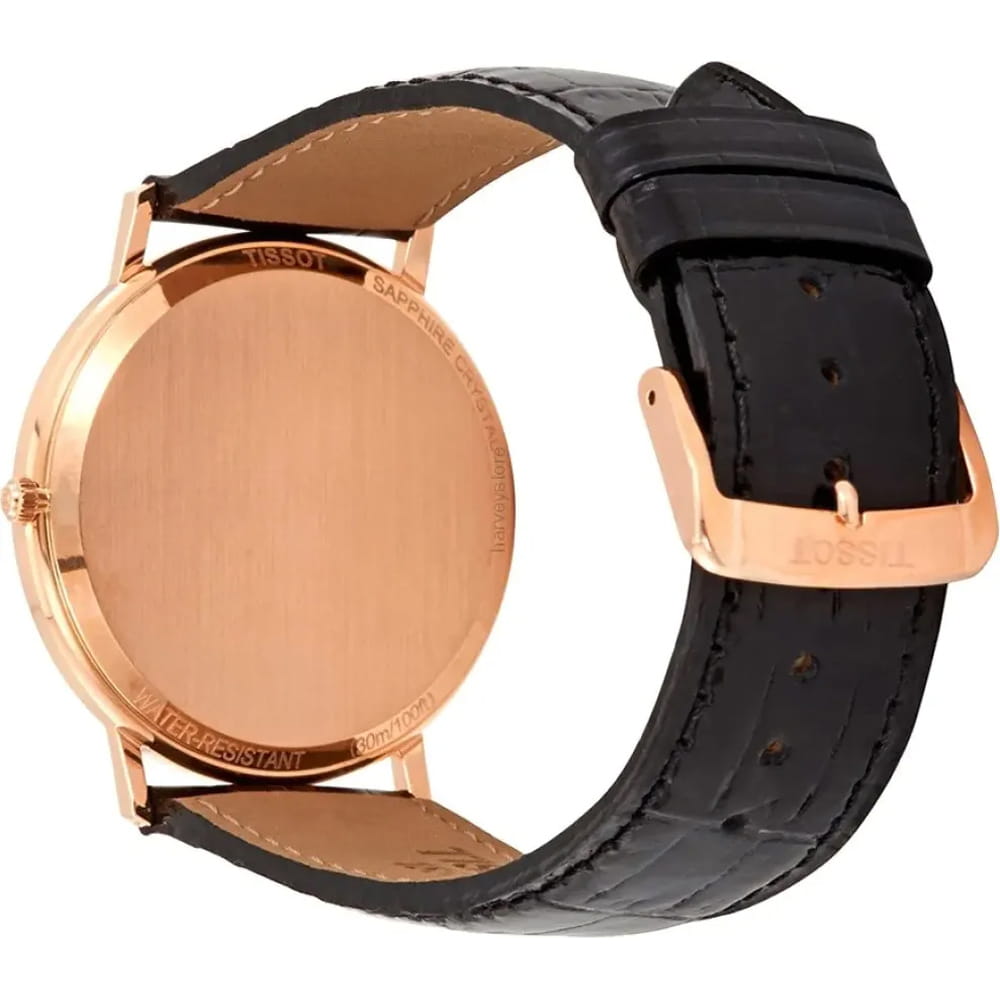 Оригинальные часы Tissot Tissot Goldrun 18K Gold T922.410.76.011.00 кварцевые калибр механизма eta e64.111 общий вид