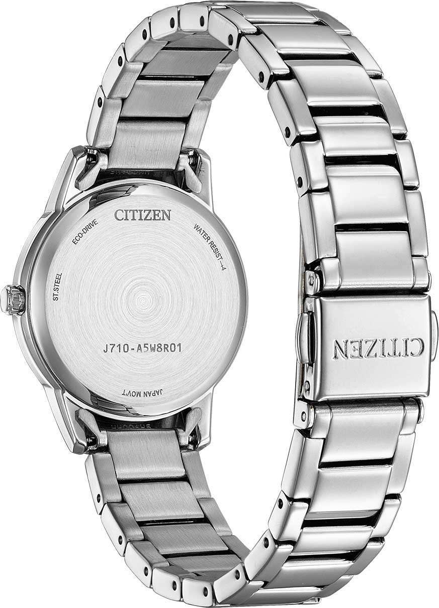 Citizen Citizen Eco-Drive FE1241-71Z, eco-drive япония женские часы на браслете нержавеющая сталь боковой вид