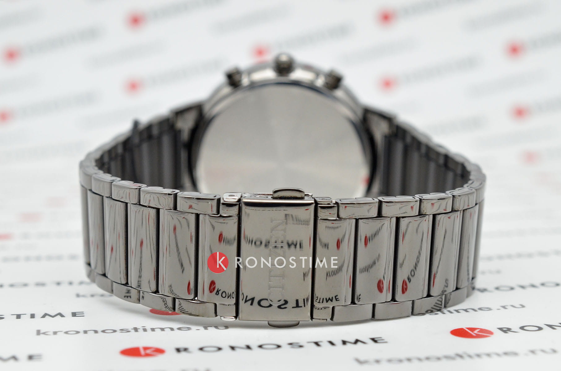 Citizen Citizen Chronograph AN8227-53H кварцевые мужские часы часы крупный план черный циферблата