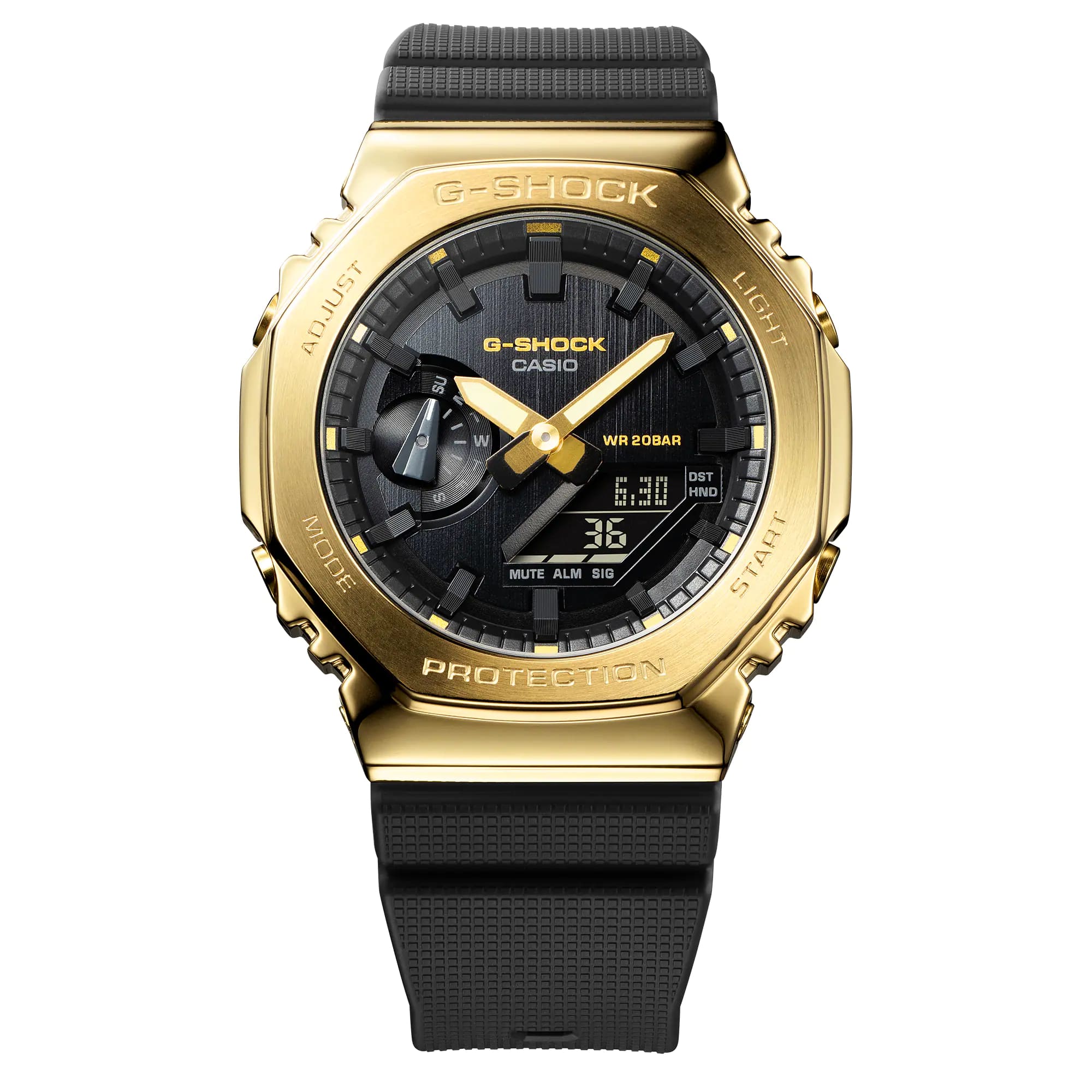 Casio Casio G-Shock GM-2100G-1A9DR (GM-2100G-1A9) GM-2100G-1A9 оригинальные мужские часы в комплекте с коробкой