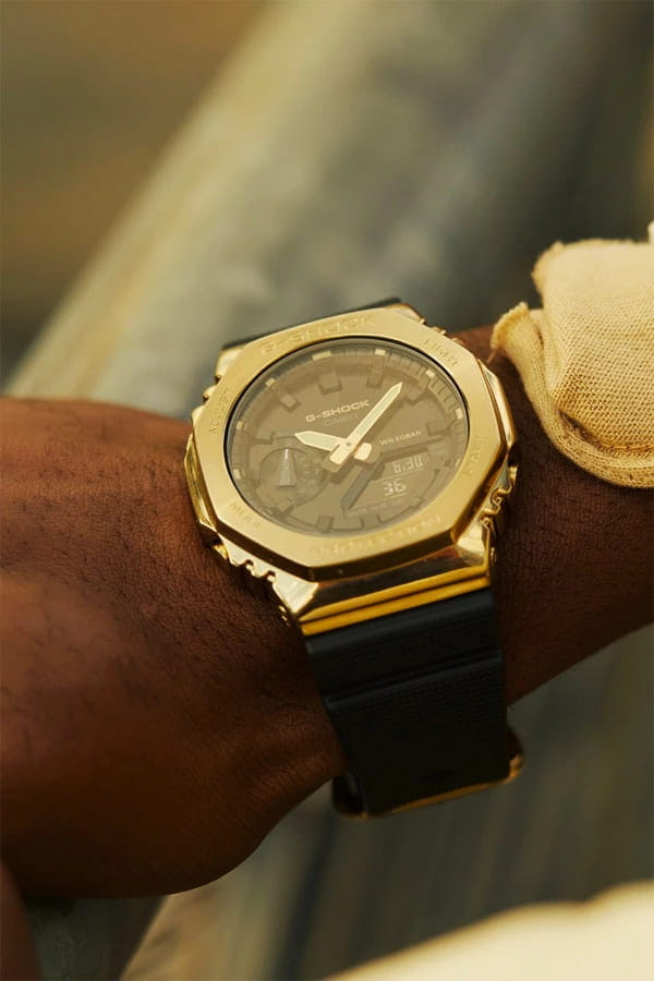 Оригинальные часы Casio Casio G-Shock GM-2100G-1A9DR (GM-2100G-1A9) электронные калибр механизма  общий вид