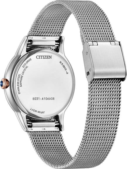 Citizen Citizen Citizen L EM1156-80X женские часы золотой циферблат на запястье