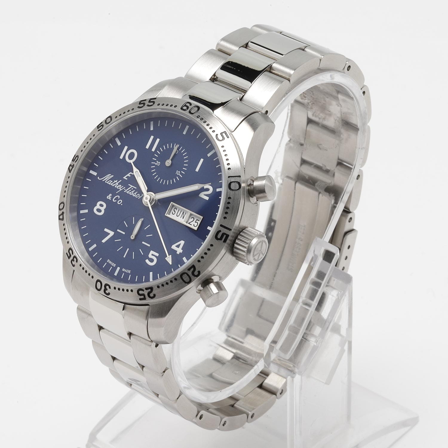 Mathey-Tissot Mathey-Tissot Type 21 H1821CHATBUG мужские часы синий циферблат на запястье