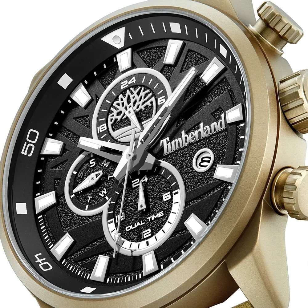 Timberland Timberland TDWGF0056302,  сша мужские часы на браслете кожаный боковой вид