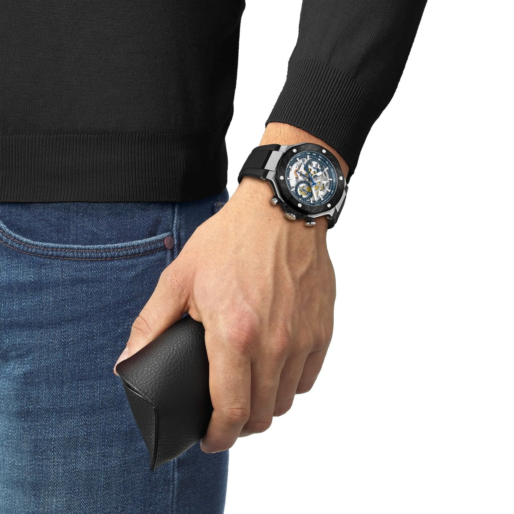 Tissot Tissot T-Race MotoGP Automatic Chronograph T141.462.27.041.00 T Race — детали корпуса и каучук