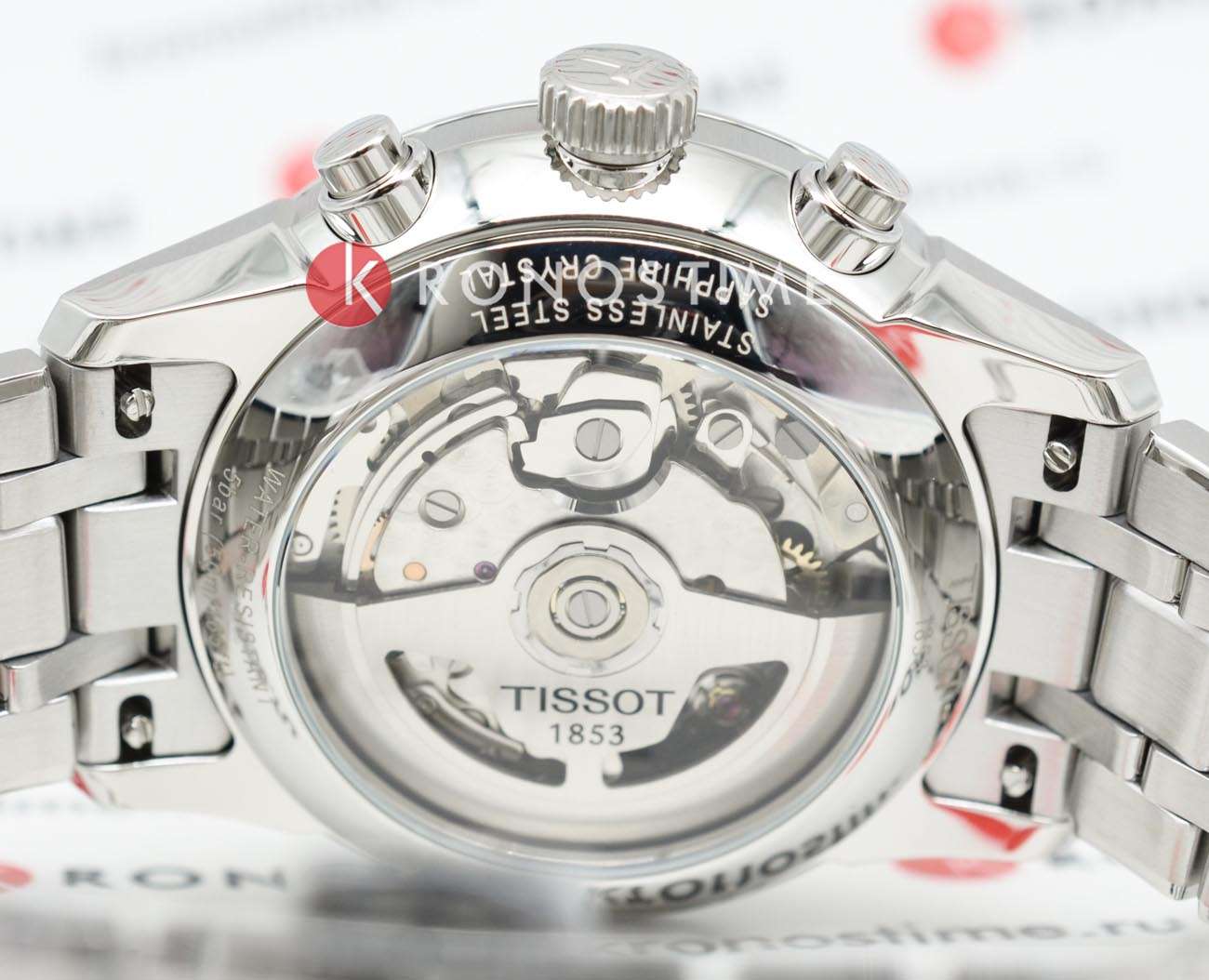 Оригинальные часы Tissot Tissot Chemin des Tourelles Automatic Chronograph T139.462.11.038.00 механические калибр механизма valjoux a05.231 общий вид