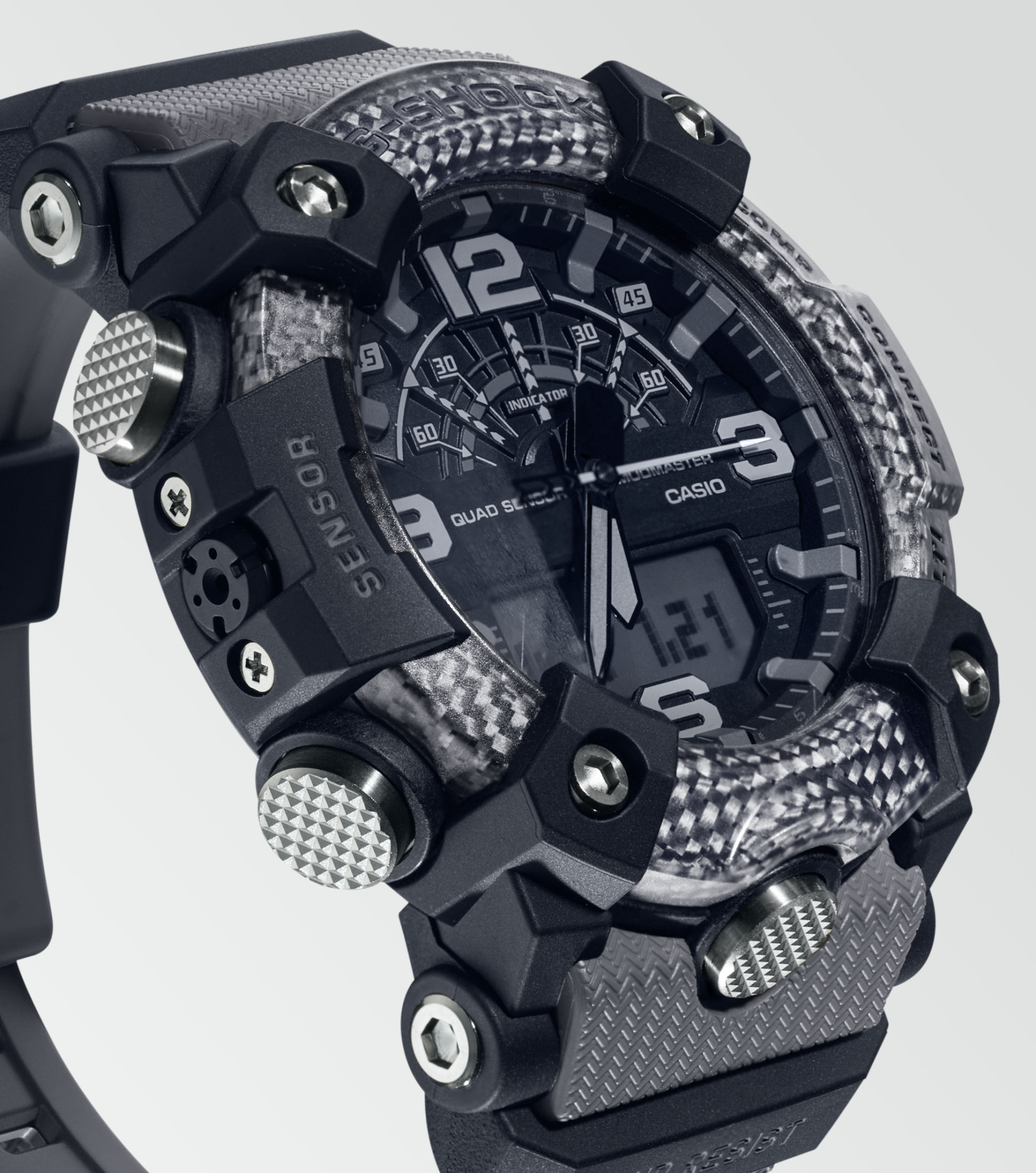 Casio Casio G-Shock GG-B100-8A Mudmaster, наручные мужские часы фото под углом