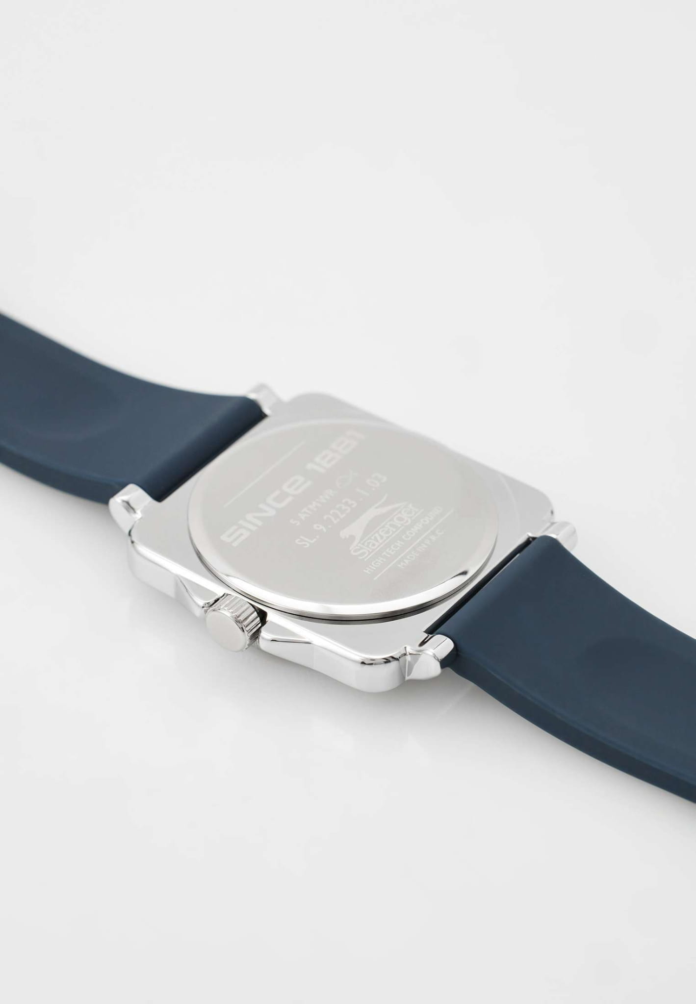 Slazenger Slazenger SL.09.2233.1.03 кварцевые мужские часы часы крупный план синий циферблата