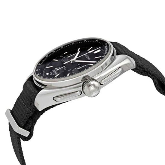 Оригинальные часы Bulova Bulova Lunar Pilot Chronograph 96A225 кварцевые калибр механизма  общий вид