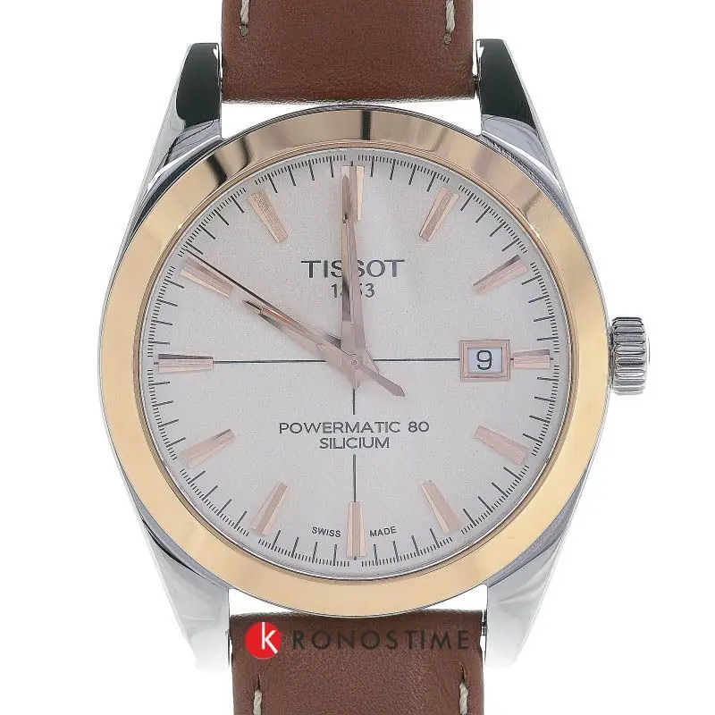 Фотография часов Tissot Gentleman Powermatic 80 Silicium 18K Gold T927.407.46.261.00